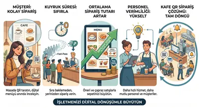 Kafeler için QR Menü Sistemi: Hızlı Sipariş, Mutlu Müşteri